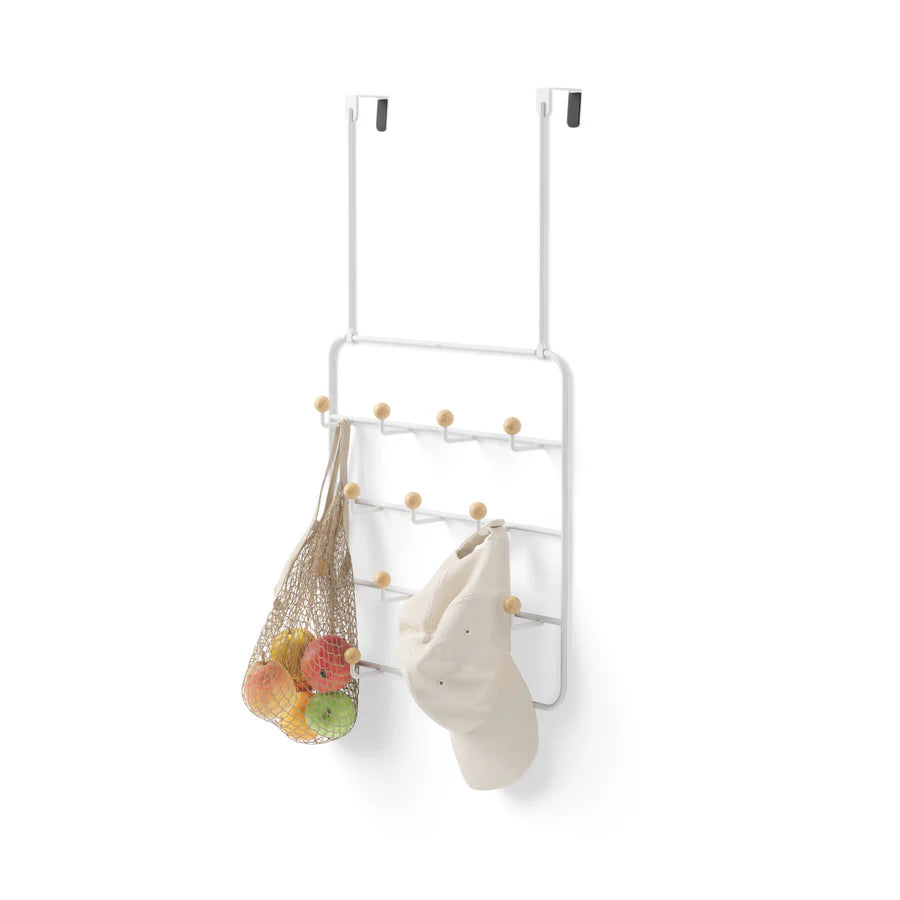 Estique Over The Door Organiser - White/Natural