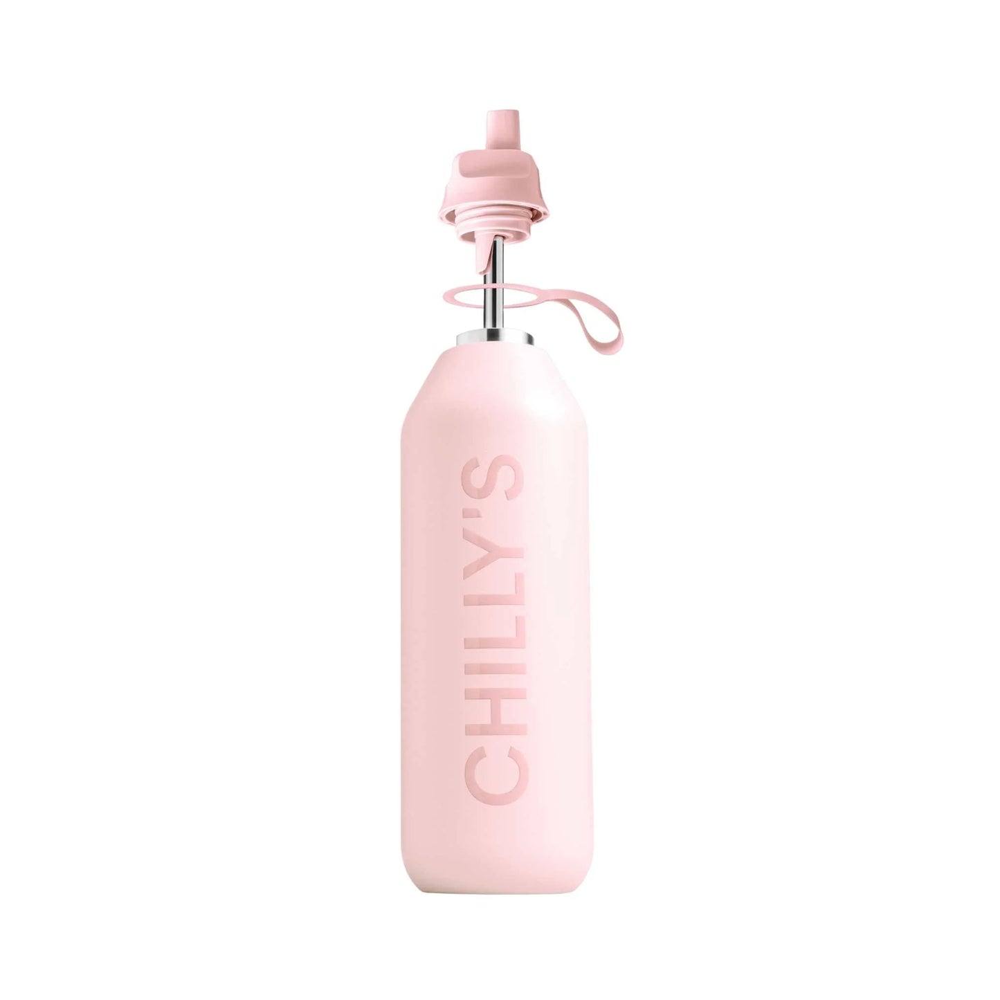 Chilly's Series 2 Insulated Flip Sports Bottle 1L - Pink