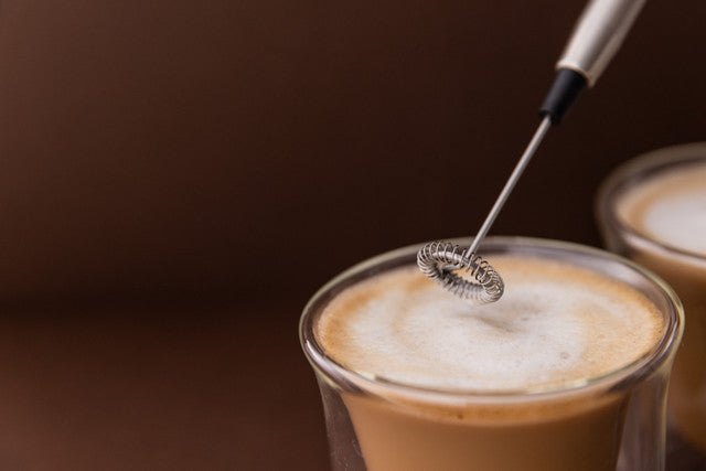 Battery-Powered Milk Frother