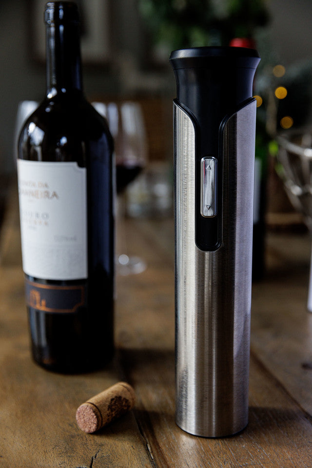 Stainless Steel Electric Corkscrew