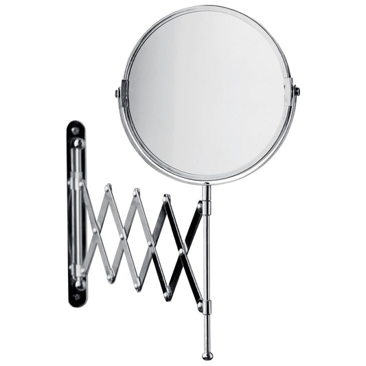 Wall Mounted Mirror Chrome - The Organised Store