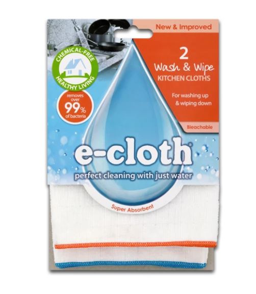 E-Cloth Wash & Wipe Kitchen Cloths - The Organised Store