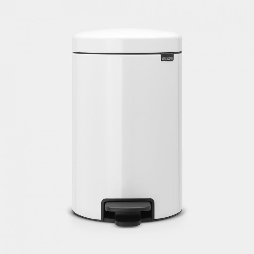 Newicon Pedal Bin 12L - White