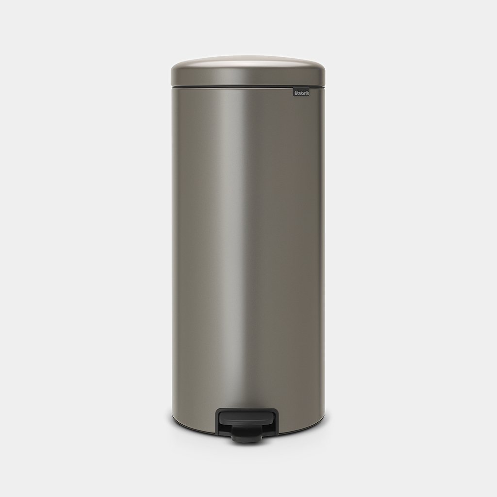 Pedal Bin Newicon 30L Platinum - The Organised Store