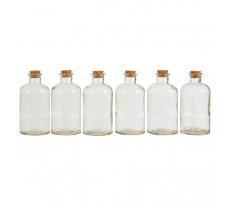 Tromso Set of 6 Glass Jars- Various Options