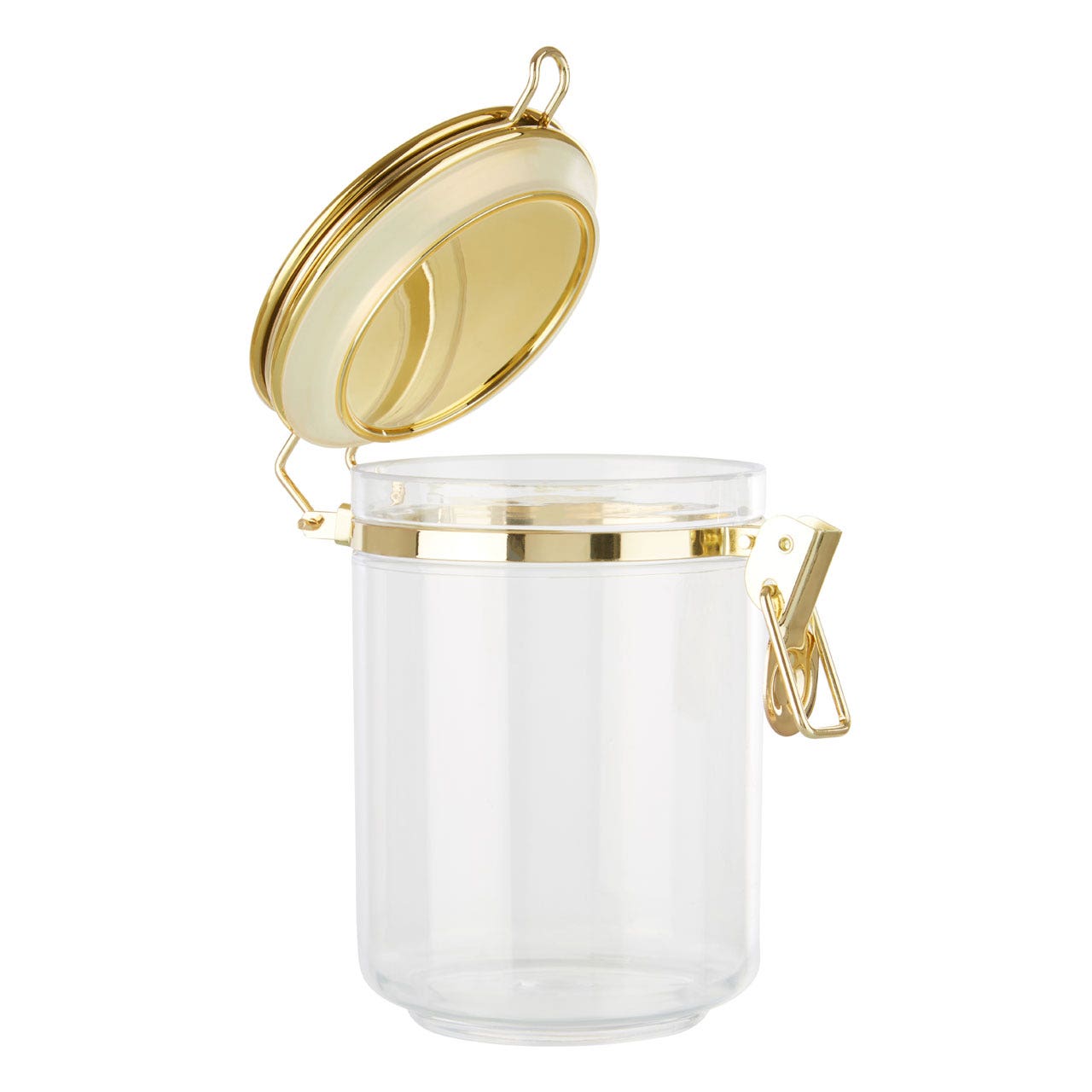 Gozo Canister's With Gold Clip- Various Sizes