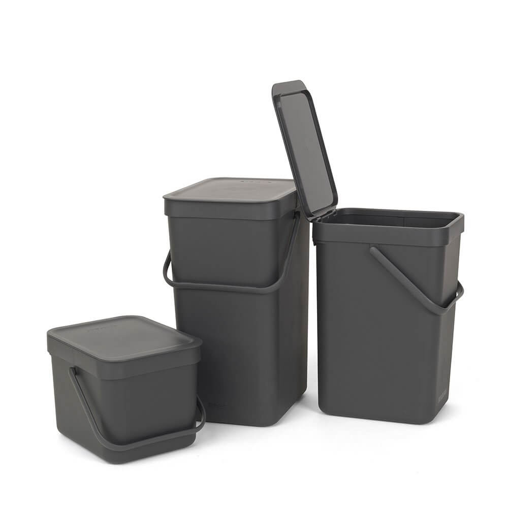 Sort & Go Waste Bin 16L - The Organised Store