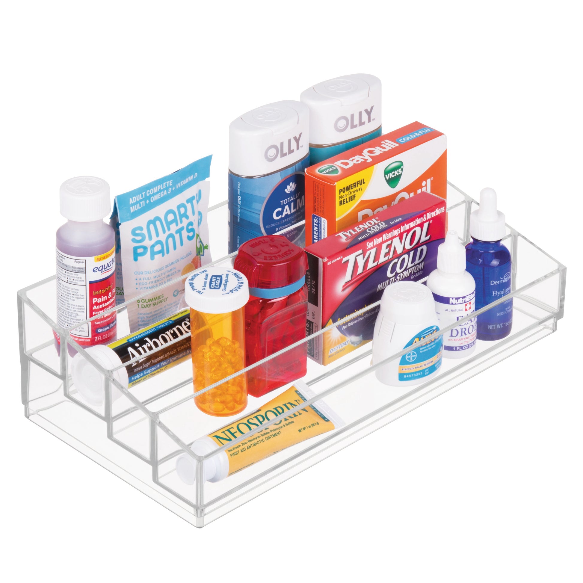 Cosmetic Organizer with 4 Departments - The Organised Store