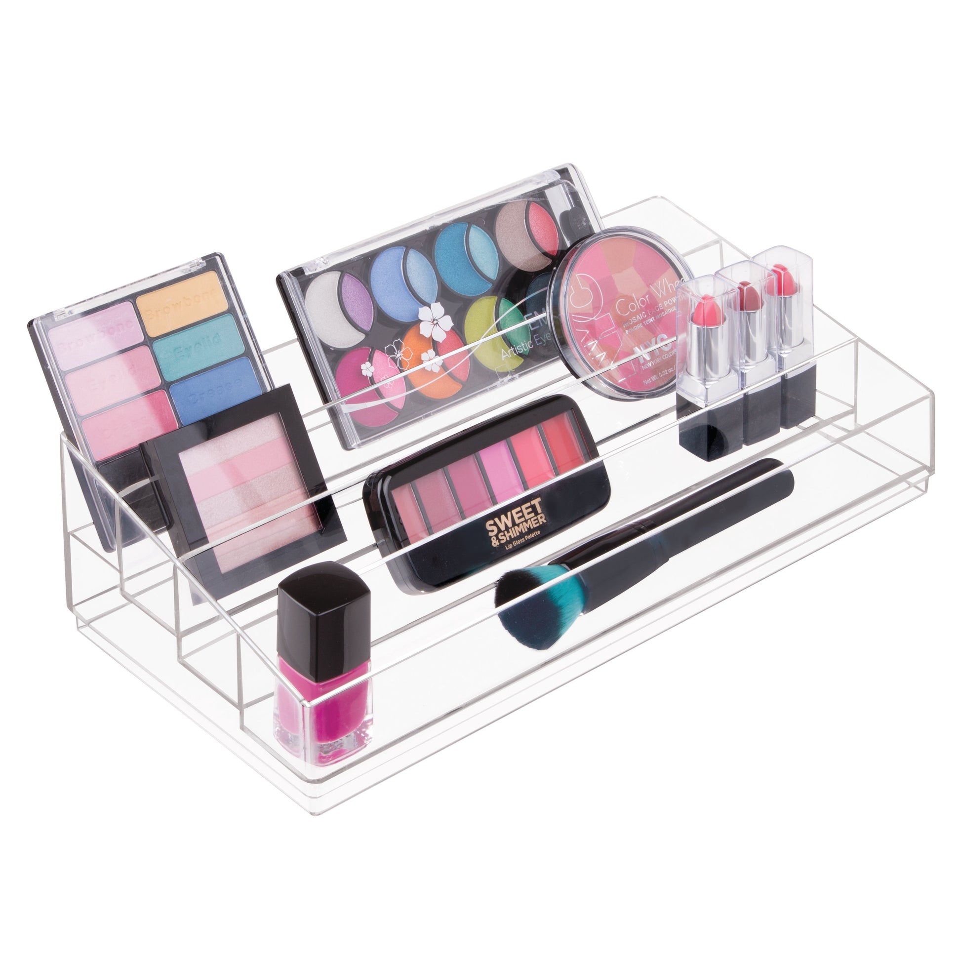 Cosmetic Organizer with 4 Departments - The Organised Store