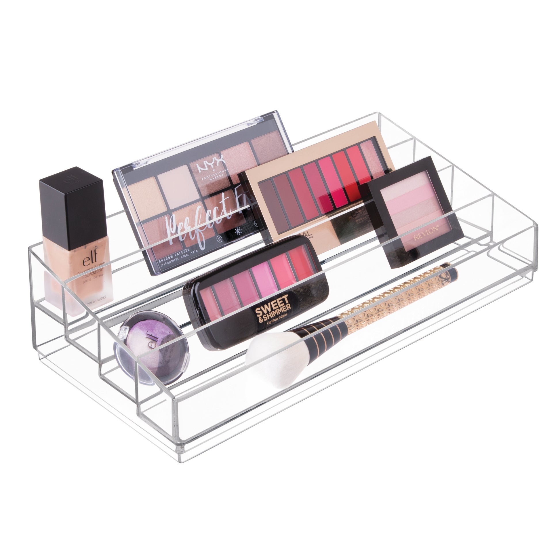 Cosmetic Organizer with 4 Departments - The Organised Store