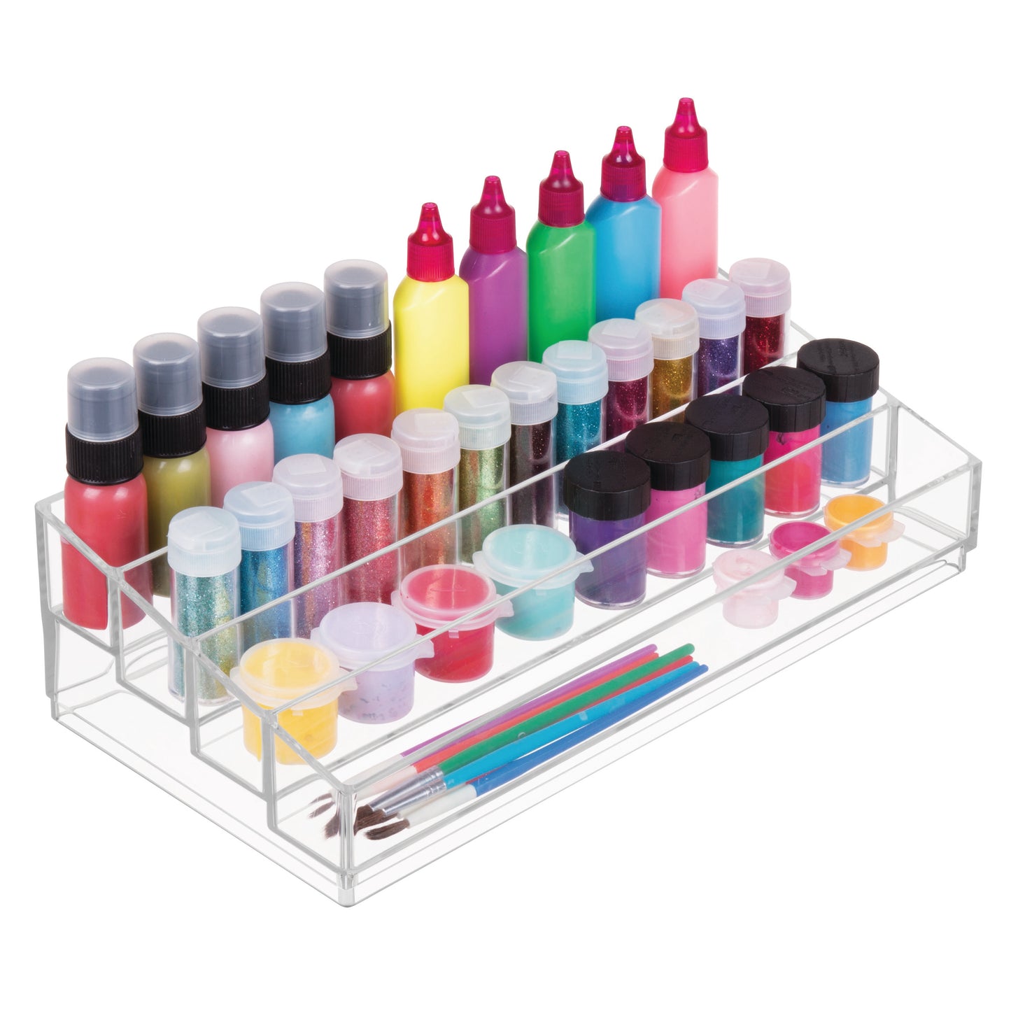 Cosmetic Organizer with 4 Departments - The Organised Store