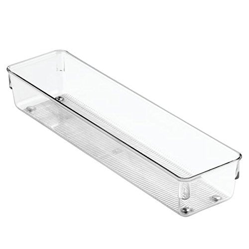 LINUS Drawer Organiser 3 x 12 x 2 - Clear - The Organised Store