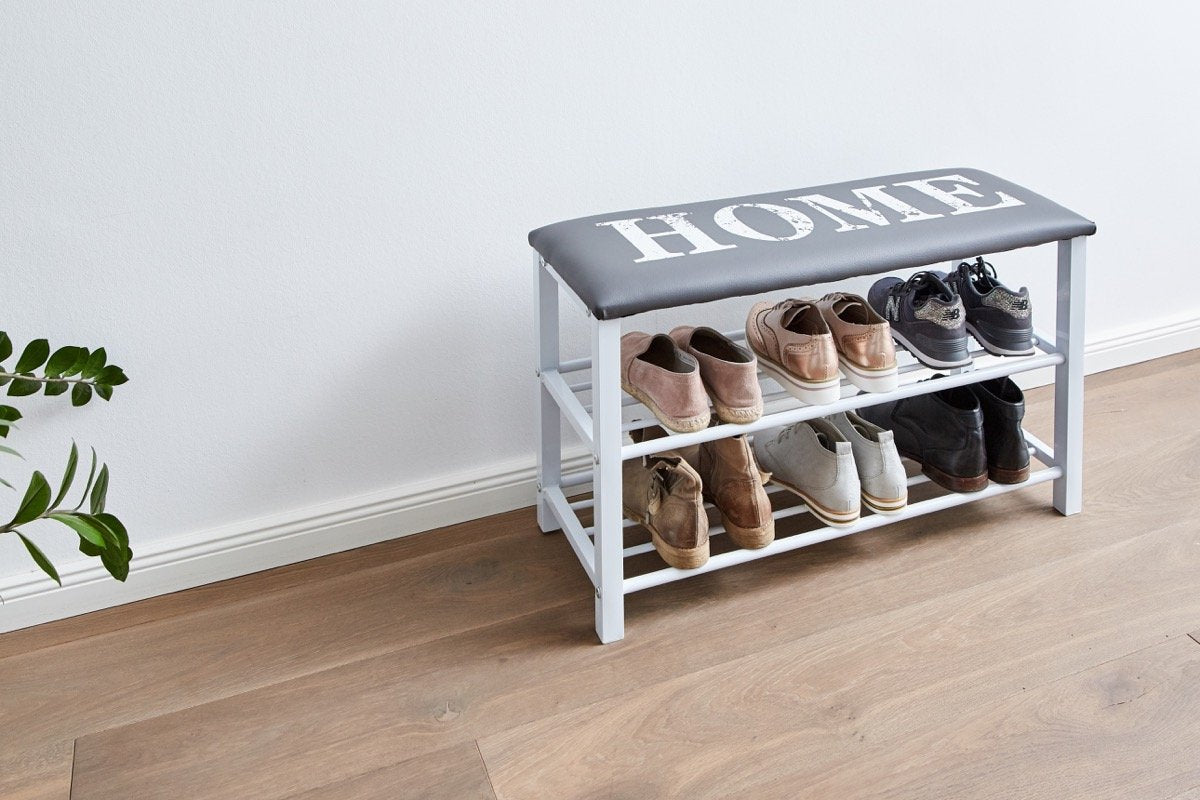 Shoe Rack W/ Cushion Home