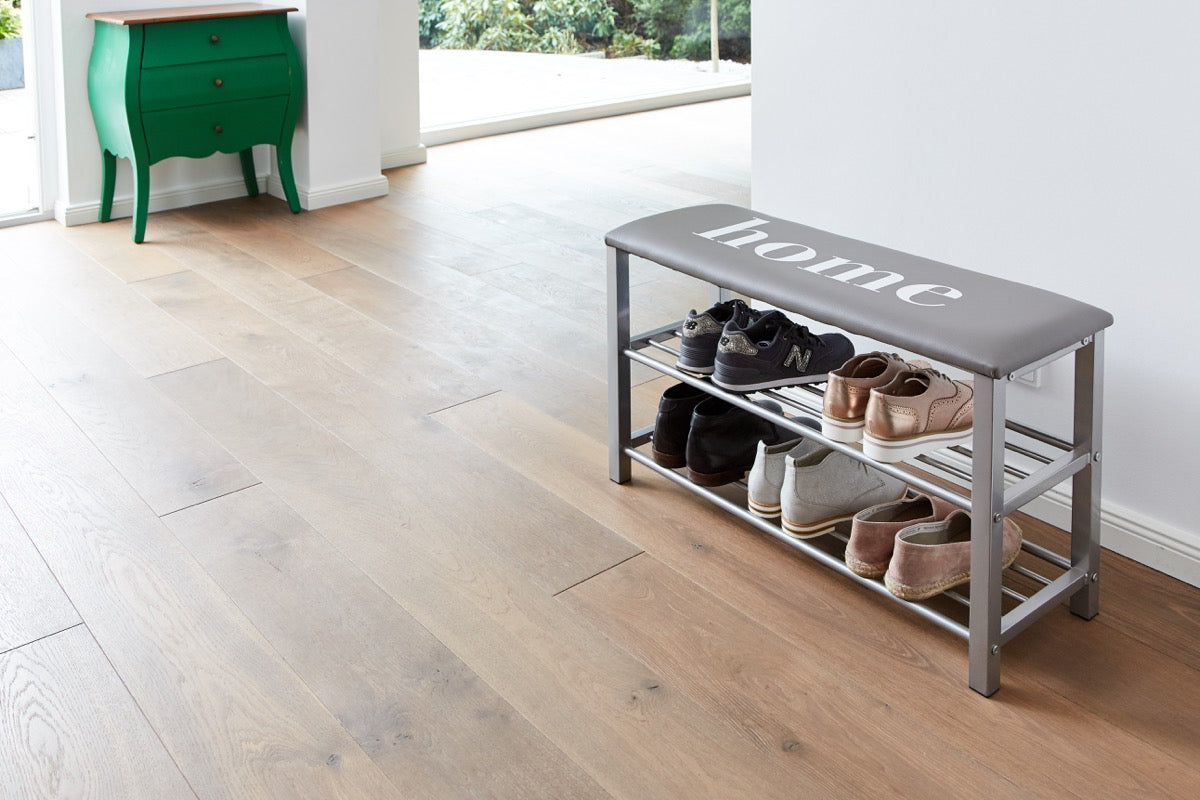 Shoe Rack With Cushion "Home" - The Organised Store