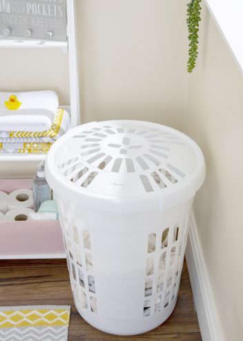 Deluxe Round Laundry Hamper