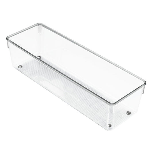 LINUS  Drawer Organiser 4 x 12 x 3 - Clear - The Organised Store