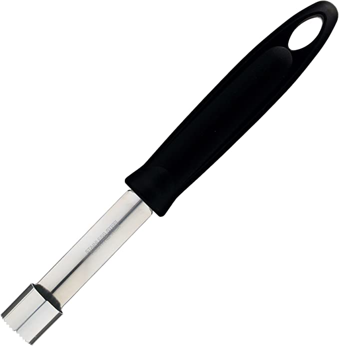 Black Handled Stainless Steel Apple Corer