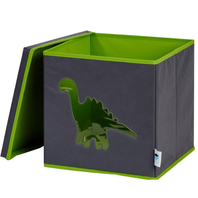 Dinosaur Toy Box with Lid