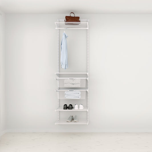 Elfa Mini Wardrobe 2 -60cm - €388.20