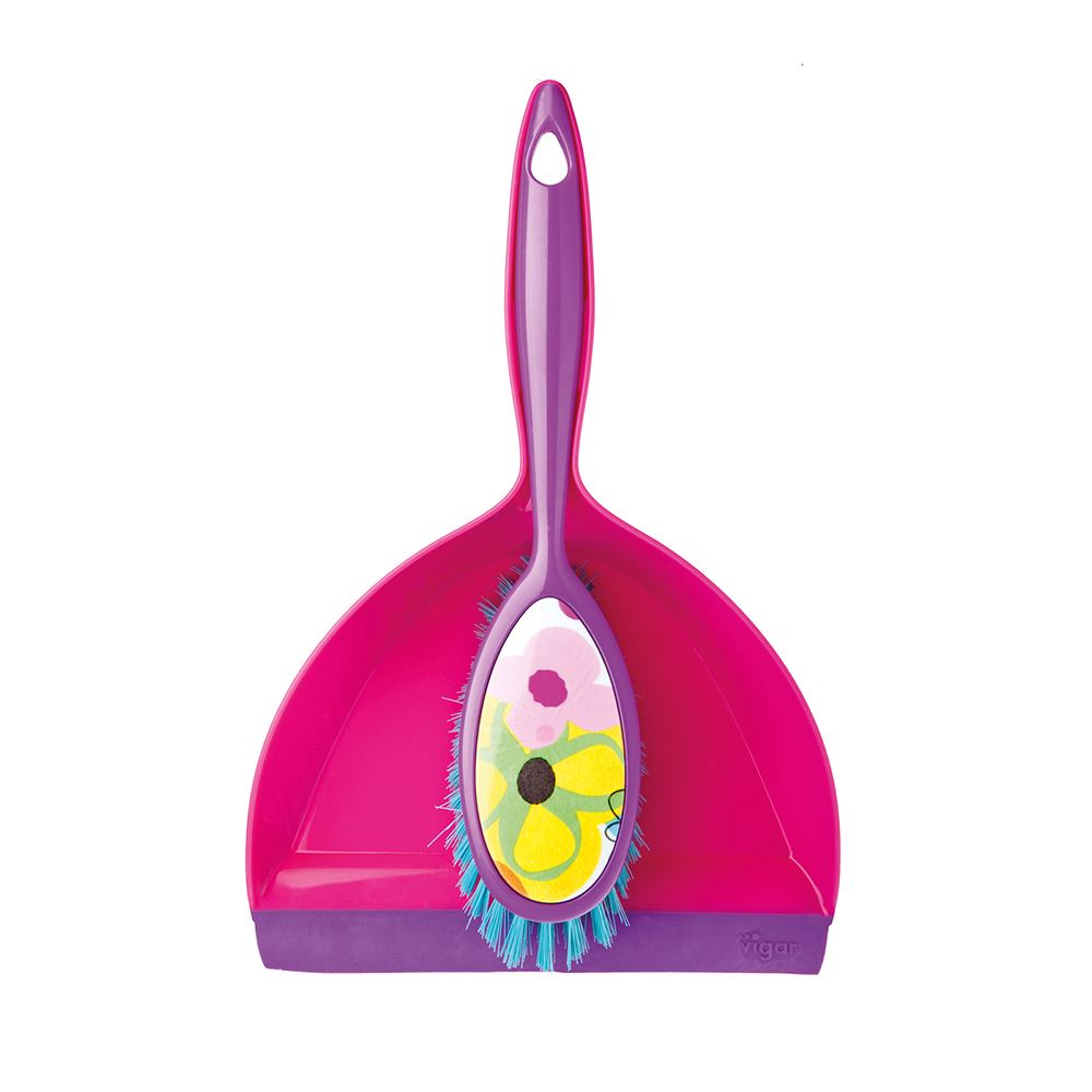 Watercolour Dustpan & Brush - The Organised Store