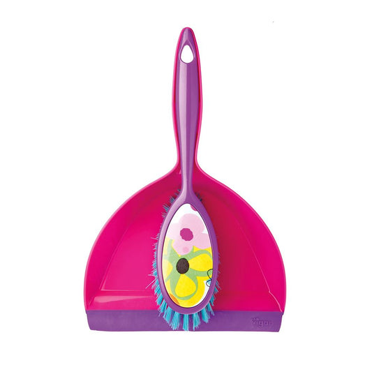 Watercolour Dustpan & Brush - The Organised Store