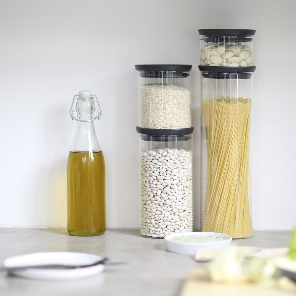 Stackable Glass Jar 0.3L - The Organised Store