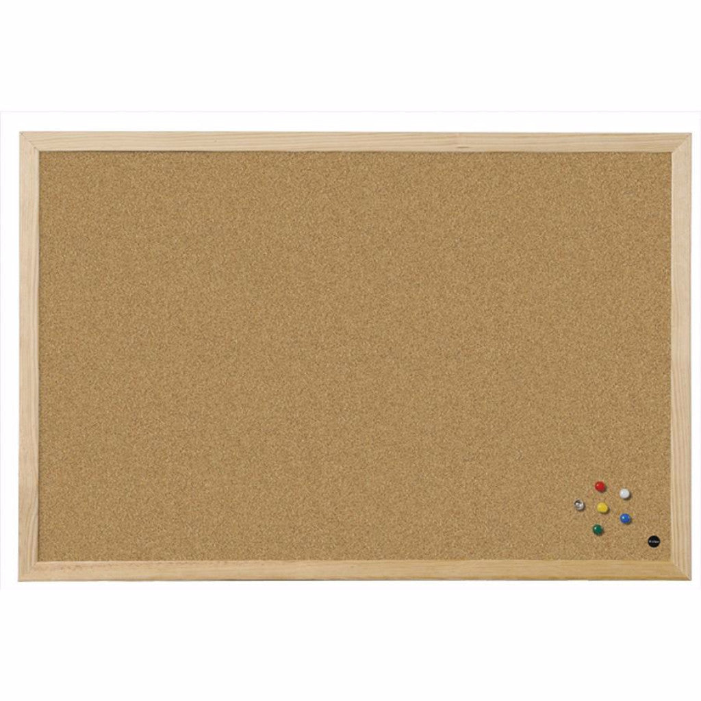 Basic Pine Frame Cork Board - The Organised Store