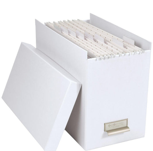 Johan File Box- White