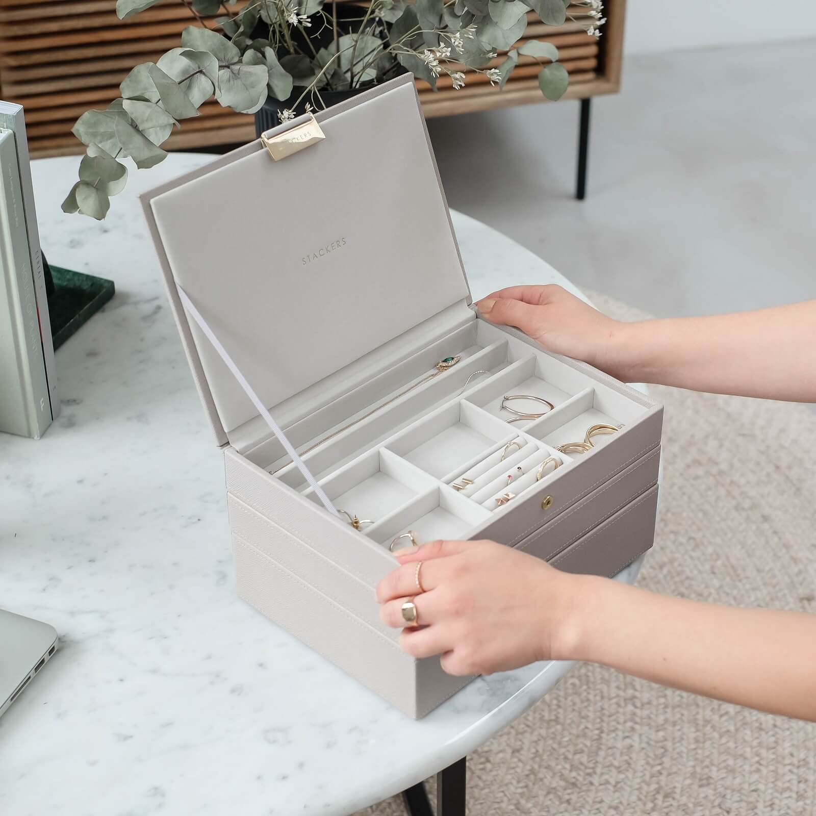 Stackers Classic Jewellery Box Collection Set 3 The Organised Store
