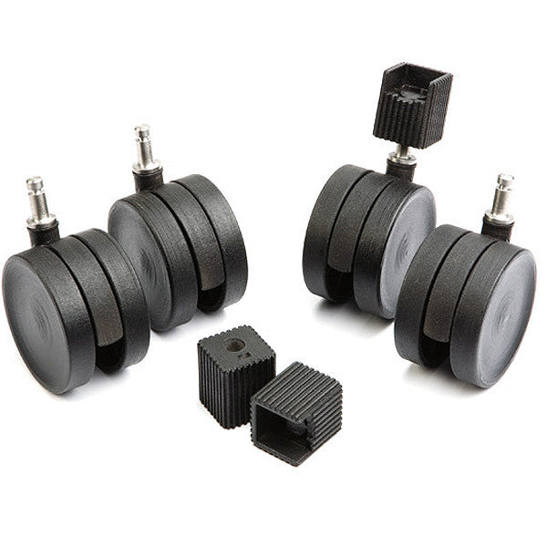 Clip On Castors - The Organised Store