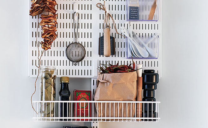 Elfa wine rack discount