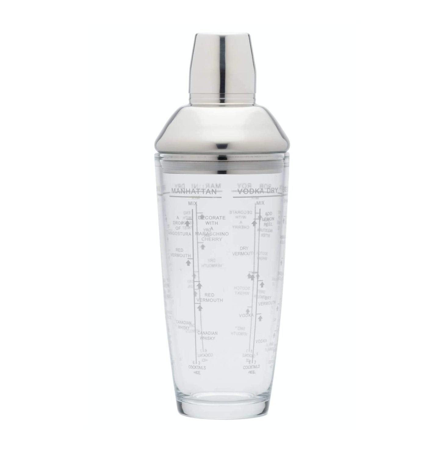 Glass Boston 700ml Cocktail Shaker