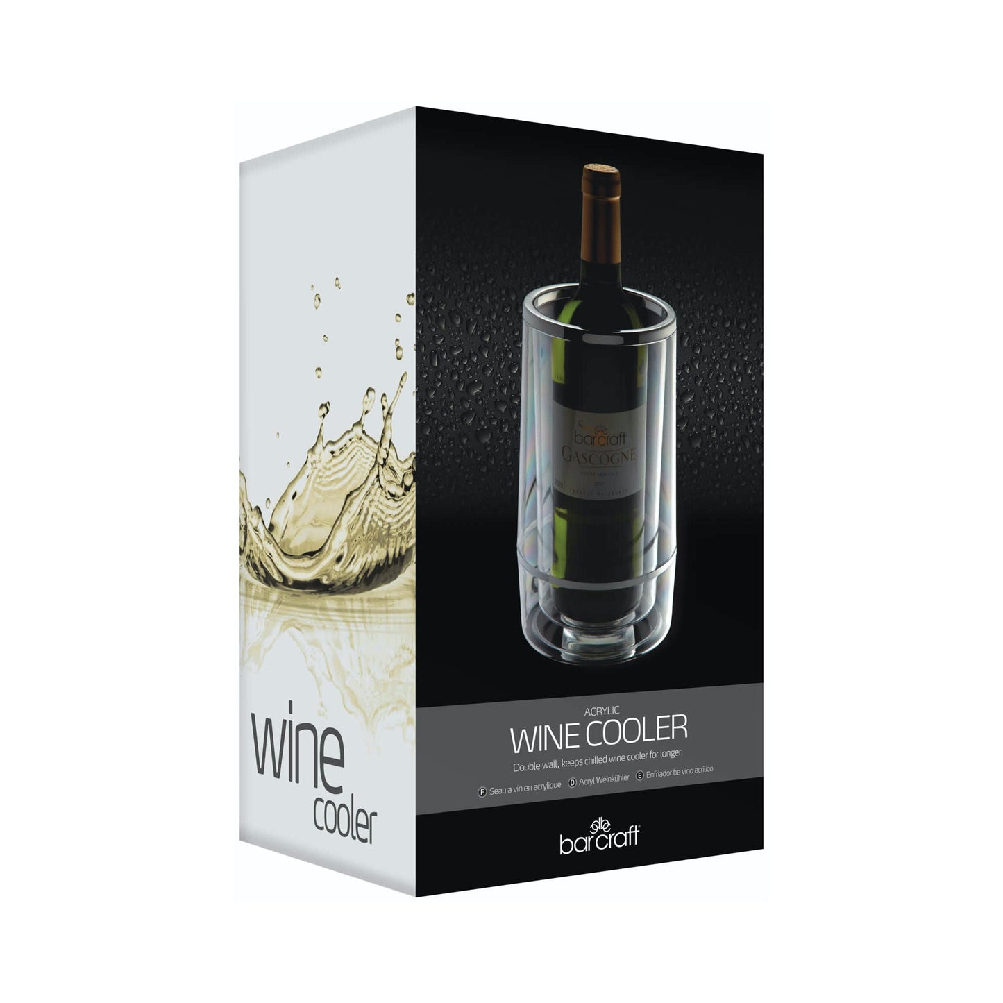 Acrylic Double Walled Wine Cooler