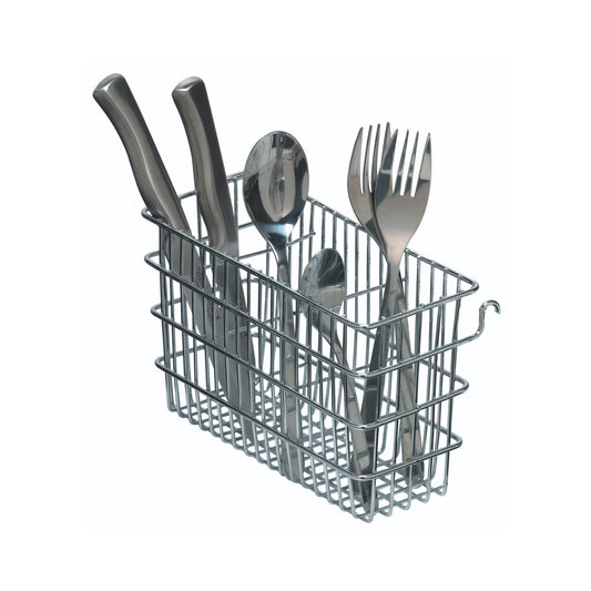 Hook Over Cutlery Draining Basket