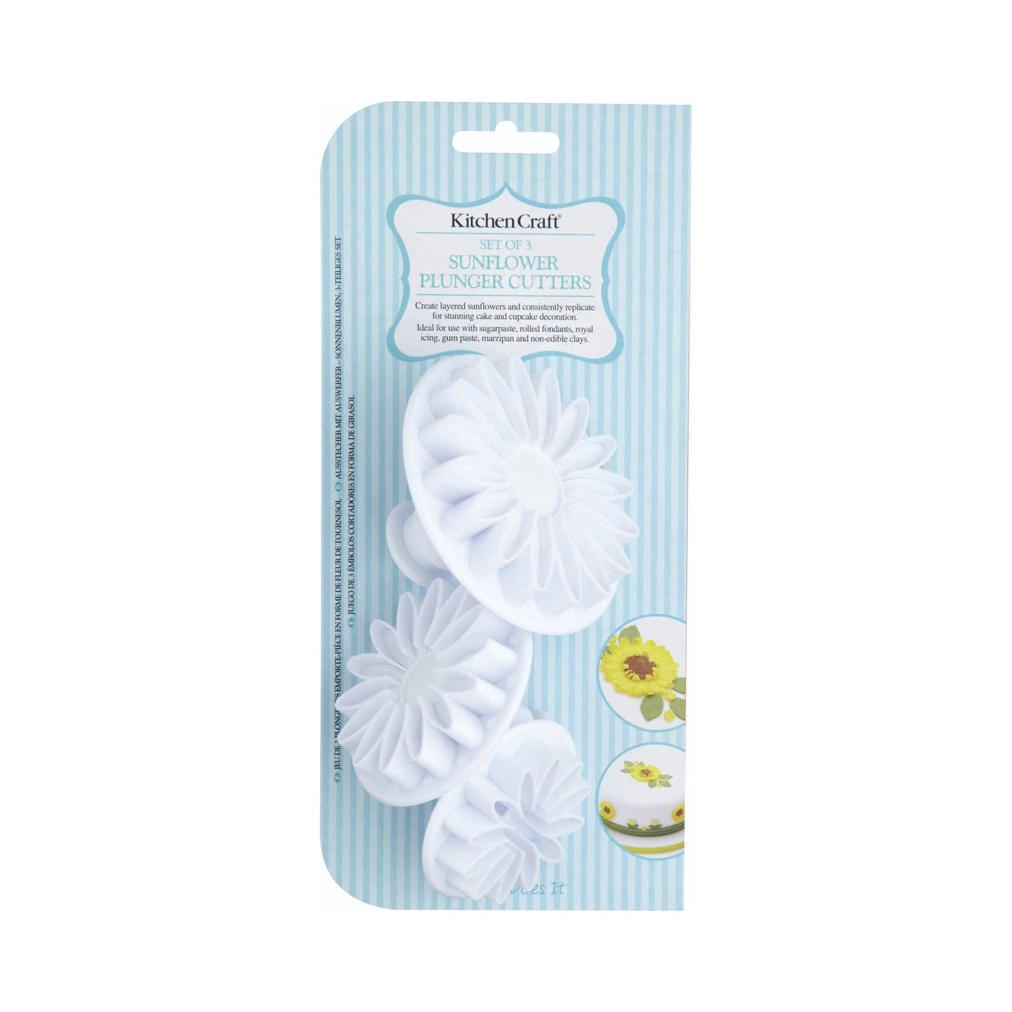 Sunflower Icing Cutters