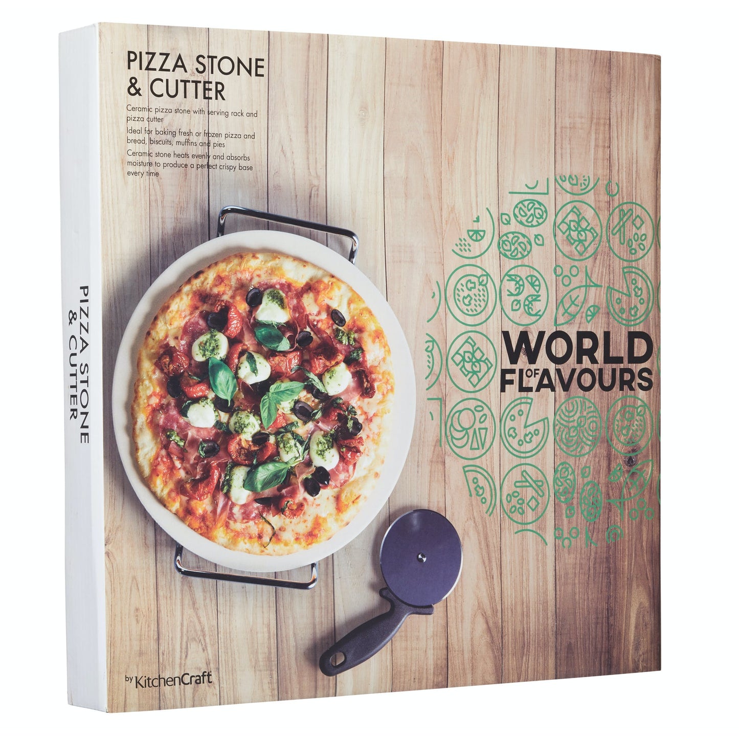 Italian Pizza Stone Set