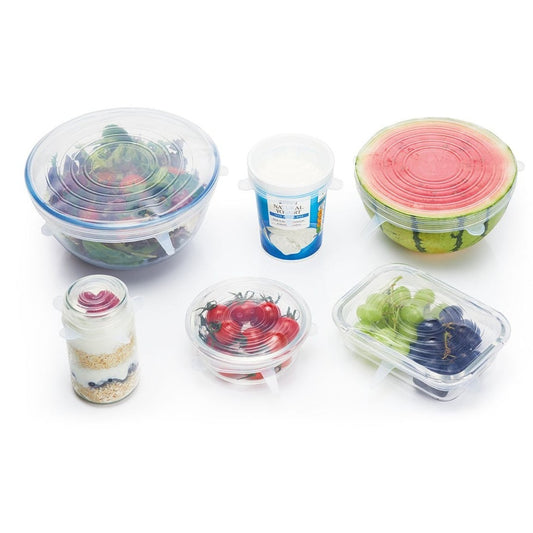 Silicone Lids- Set of Six