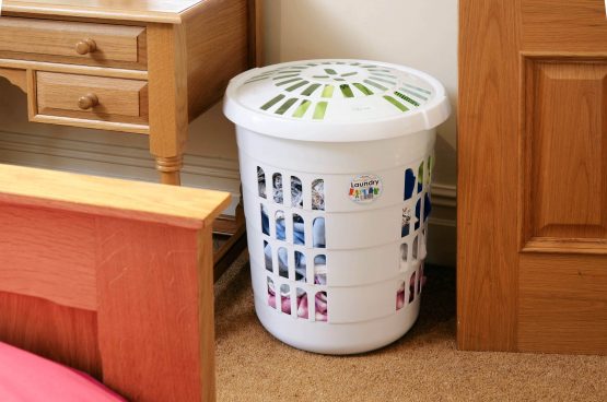 Deluxe Round Laundry Hamper