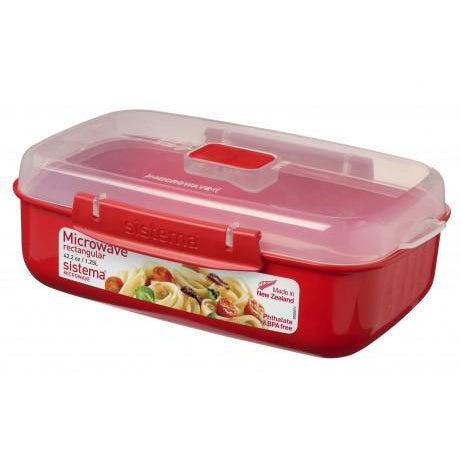 MICROWAVE Rectangular Container - The Organised Store