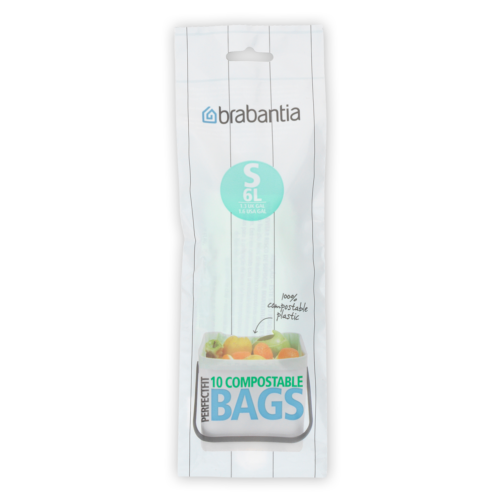 PerfectFit Bags S- Compostable 6 L