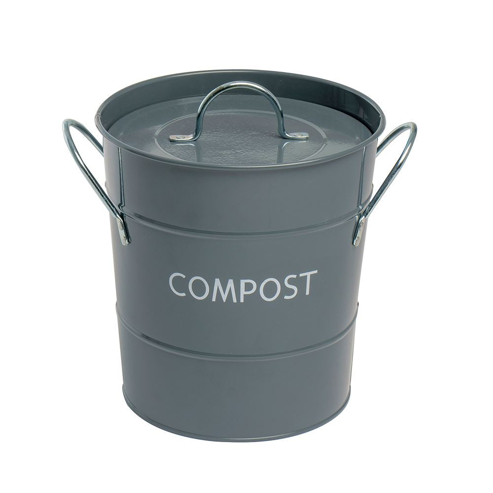 Compost Pail- Grey-3.2L