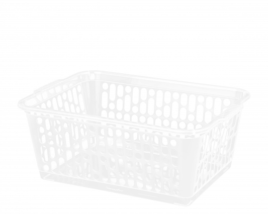 Large Handy Basket Clear 9.7L