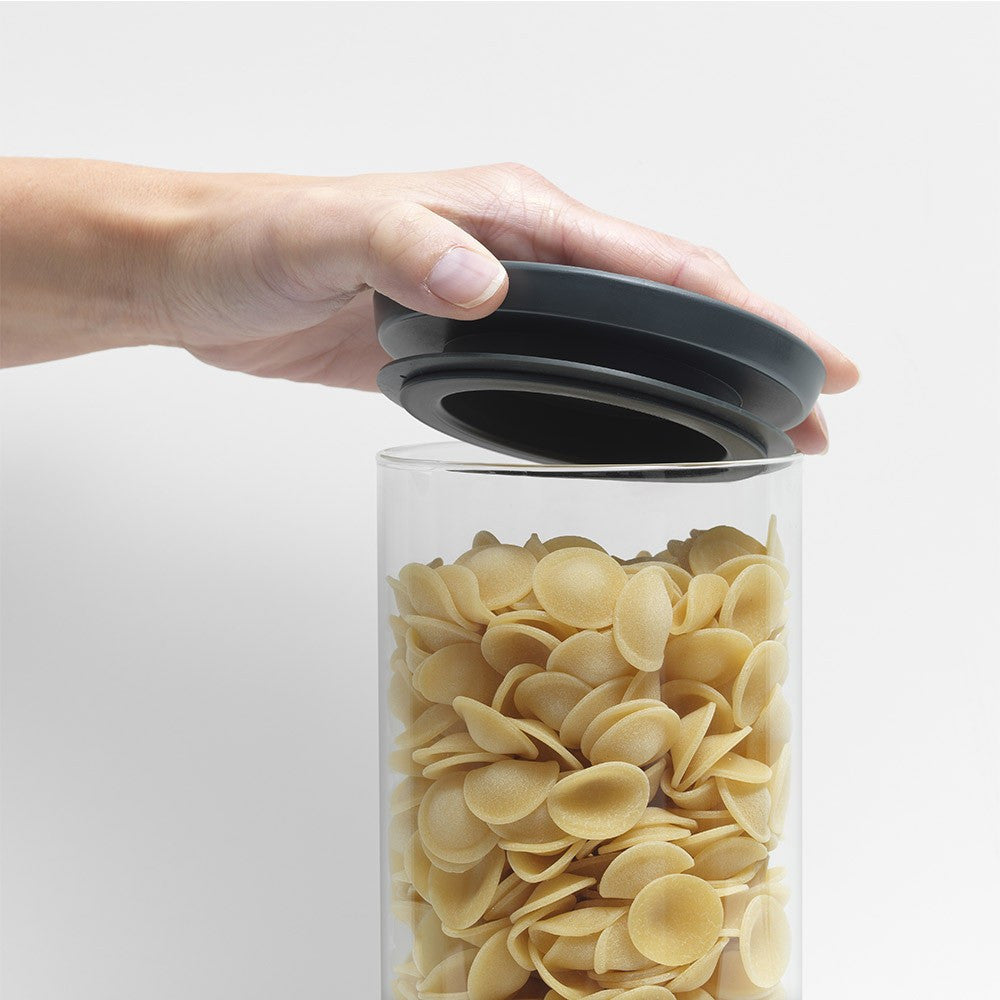 Stackable Glass Jar 1.9L - The Organised Store