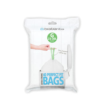 Perfect Fit Bags- G-20/30L Dispenser Pack with 40 Bags