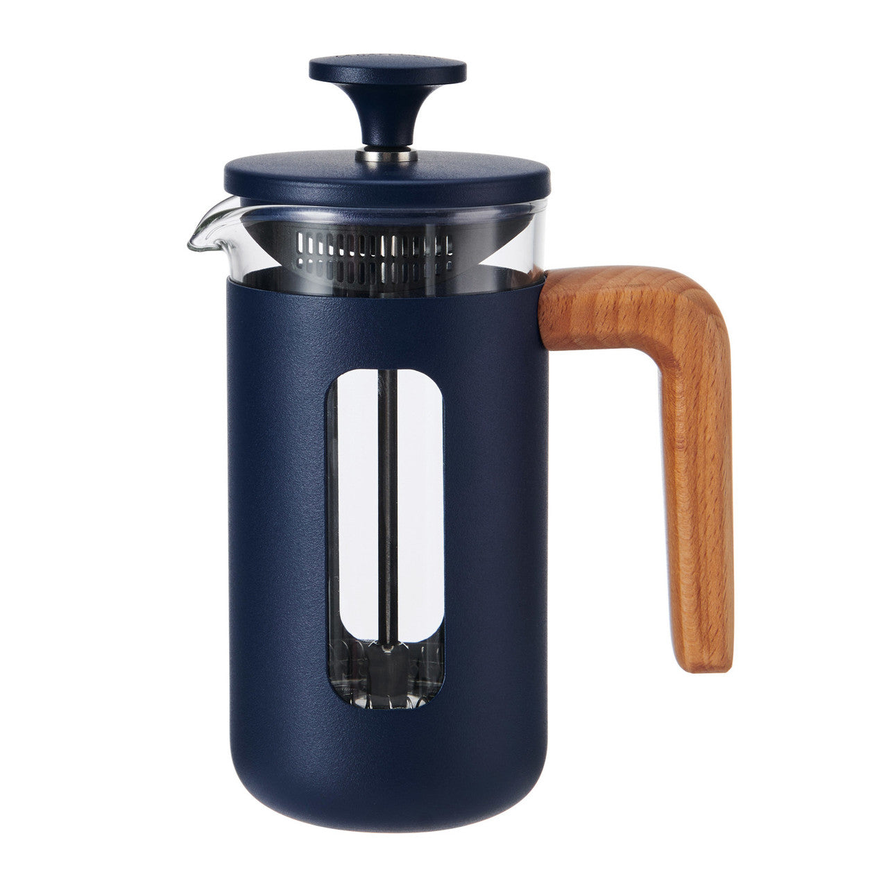 Pisa 3-Cup Cafetiere, Navy