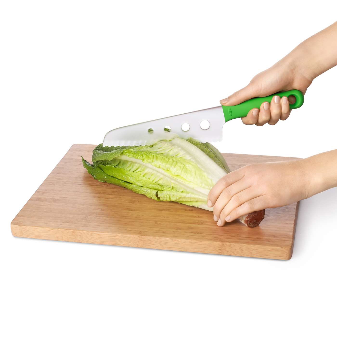 Lettuce Knife with Kale Stripper