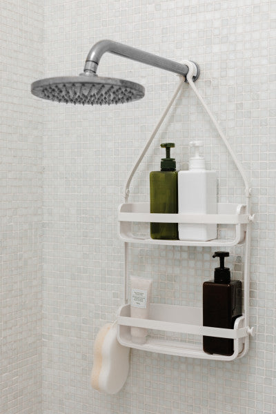 Flex No Rust Shower Caddy White Or Grey - The Organised Store