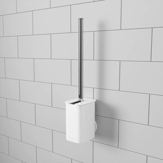 Flex Sure-Lock Toilet Brush - White