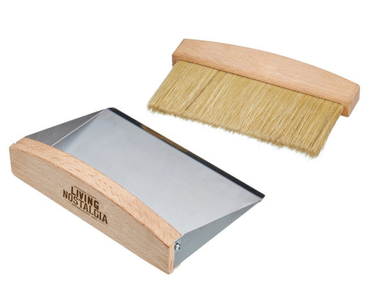 Living Nostalgia Tabletop Dustpan & Brush