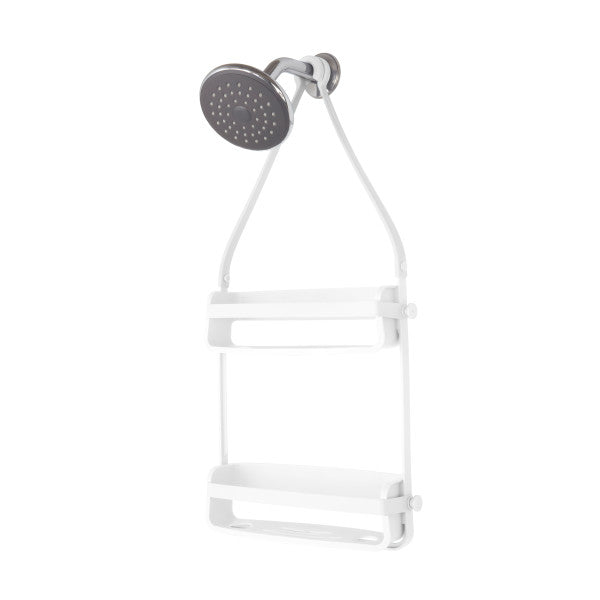 Flex No Rust Shower Caddy White Or Grey - The Organised Store